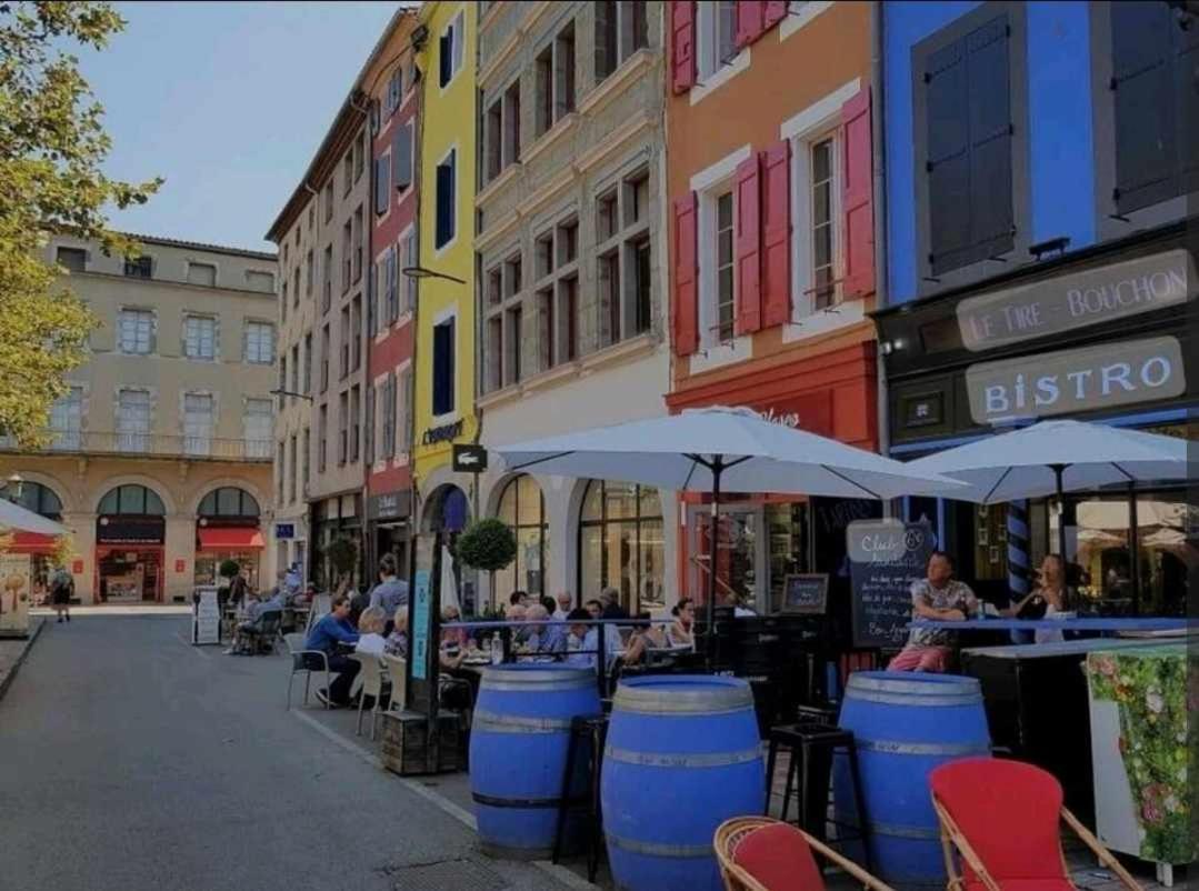 Charmant T3 Avec Terrasse Carcassonne Dış mekan fotoğraf
